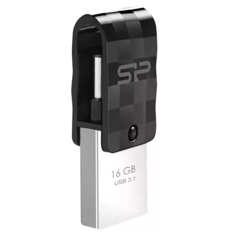 Silicon Power Mobile C31 chiavetta USB 16GB USB 3.1 Gen 1 / USB-C nero