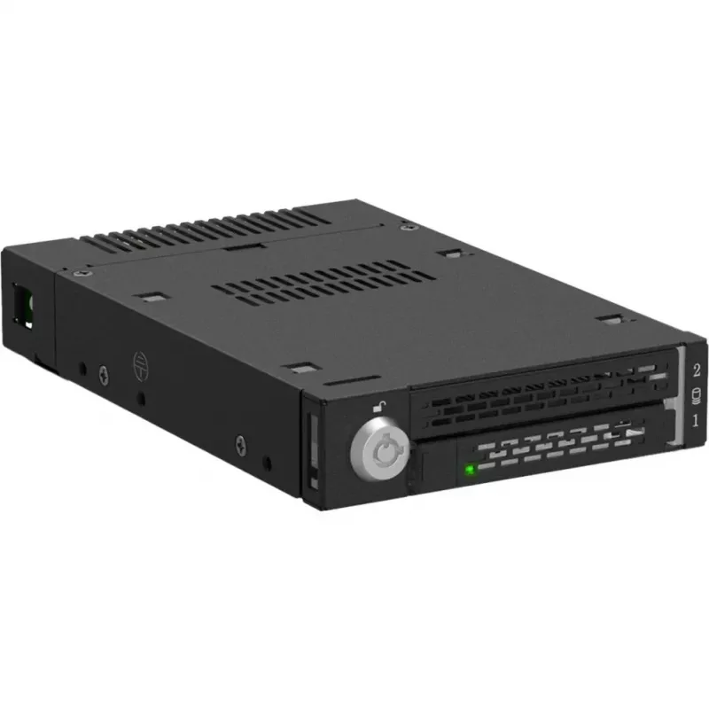 ICY DOCK ToughArmor MB833MK-B V2 alloggiamento mobile per SSD M.2 PCIe NVMe tutto in metallo