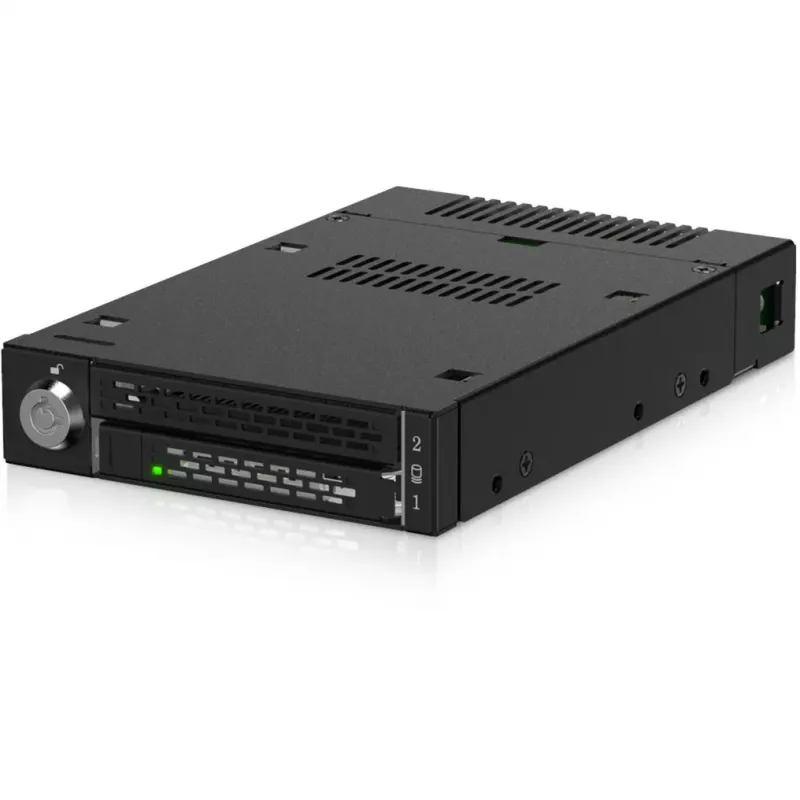 ICY DOCK ToughArmor MB833MK-B V2 alloggiamento mobile per SSD M.2 PCIe NVMe tutto in metallo