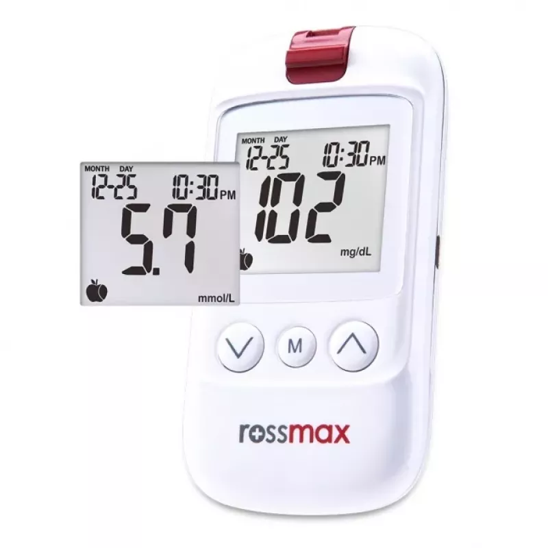 ROSSMAX HS200 BT misuratore di glucosio nel sangue con Bluetooth