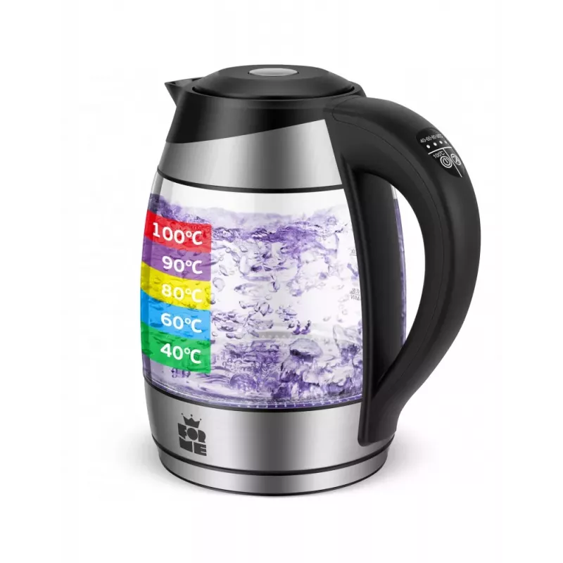 ForMe FKG-458 bollitore wireless 1,8 L acciaio inox / nero