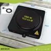 Brock EP 100 BK piastra elettrica singola, 1500 W, nero