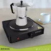 Brock EP 100 BK piastra elettrica singola, 1500 W, nero