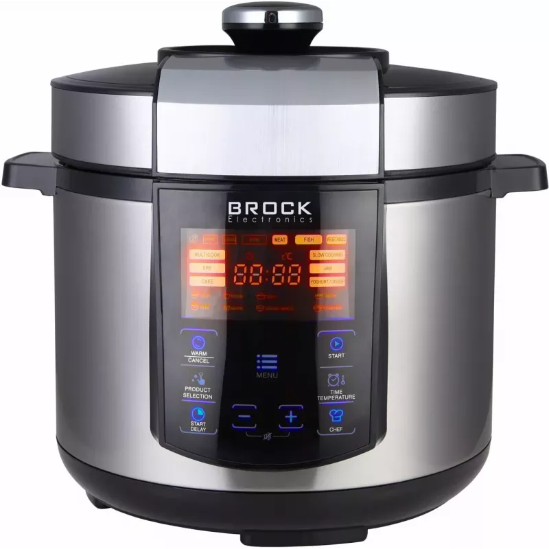 Brock PMC 2006 Tritacarne elettrico 2000W nero/argento