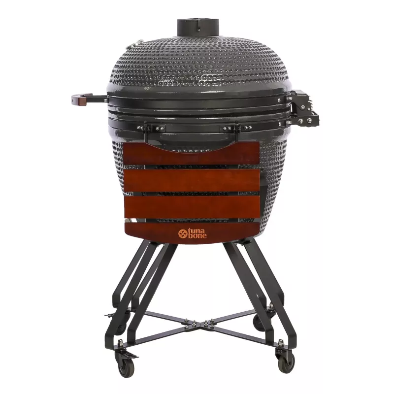 TunaBone Kamado Classic 26 pollici grill misura XL grigio scuro