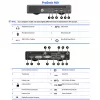 HP Renewed ProDesk 400 G2 DM Mini PC desktop, Intel Core i3-6100T, 8GB RAM, 128GB SSD, Windows 11 Home, Grade B