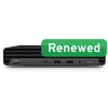 HP Renewed EliteDesk 800 G6 PC desktop, Intel Core i5-10500T, 8GB RAM, 256GB SSD, Intel UHD Graphics 630, Windows 11 Pro, Grad B