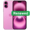 Apple Renewed Grade B iPhone 16 Plus 128 GB rosa 6,7 pollici 5G
