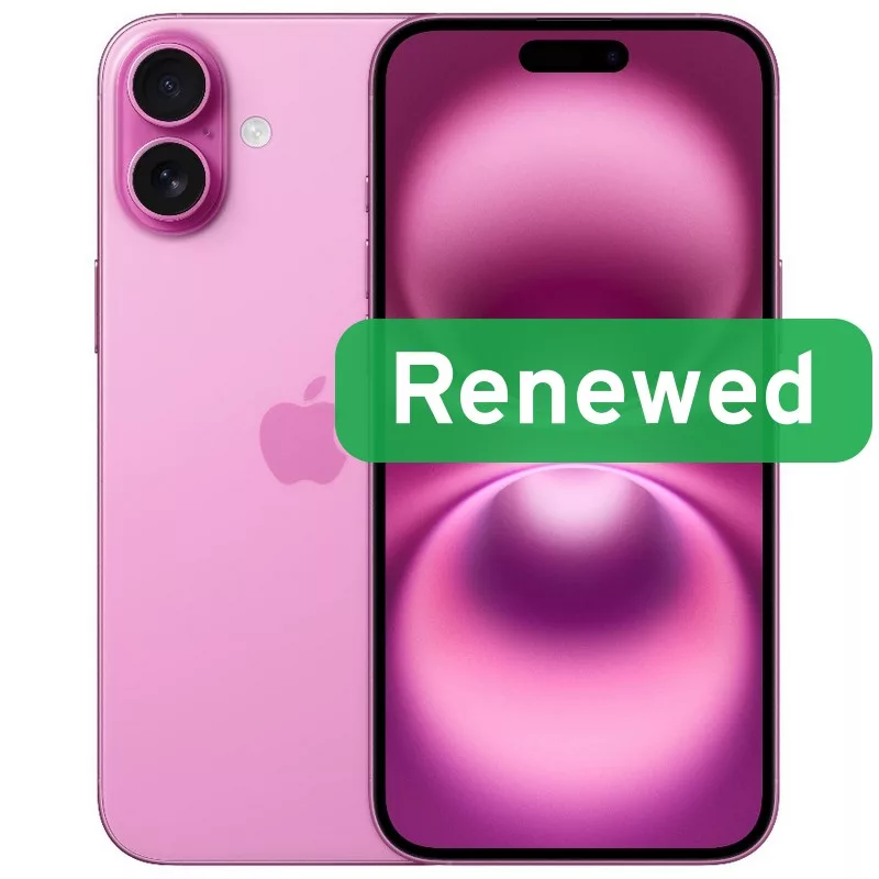 Apple Renewed Grade C iPhone 16 Plus 128 GB rosa 6,7 pollici 5G