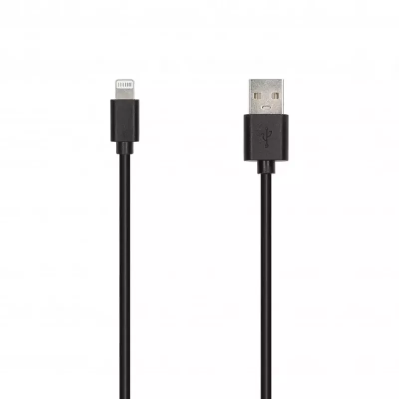 SEEK TOTI USB-A a Lightning, cavo dati PVC 2m 2A (non-MFI), nero