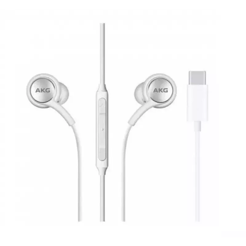 Samsung AKG Earphones in Bag, bianco