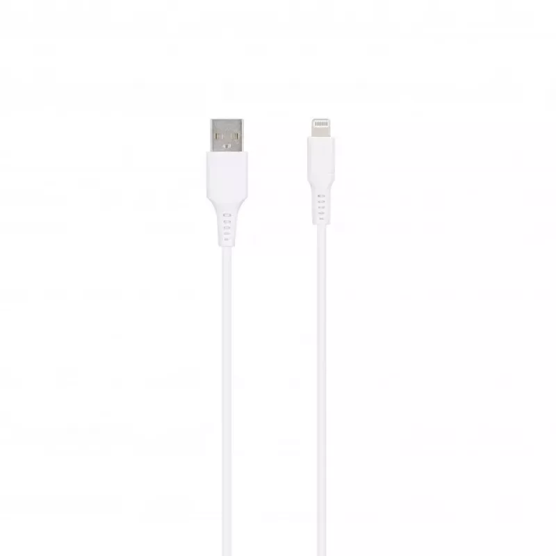 SEEK TOTI USB-A a Lightning, cavo dati PVC 1m 2A (non MFI), bianco