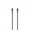 SEEK TOTI USB-C su USB-C 2m cavo intrecciato 3A nero