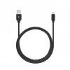 SEEK TOTI USB A a Micro USB, cavo intrecciato 2m, 2A, nero