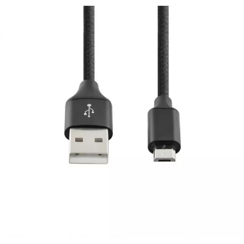 SEEK TOTI USB A a Micro USB, cavo intrecciato 2m, 2A, nero