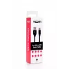 SEEK TOTI USB A a Micro USB, cavo intrecciato 2m, 2A, nero