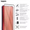 TOTI PREMIUM Premium Tempered Glass 3D Screen Protector Full Cover per Samsung Galaxy S24/S25