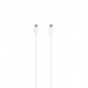 SEEK TOTI caricabatterie da parete 20W Type-C PD con cavo dati Type-C a Type-C, 1 m PVC 3A, bianco