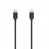 SEEK TOTI caricabatterie da parete 20W Type-C PD con cavo dati Type-C a Type-C, 1 m PVC 3A, nero