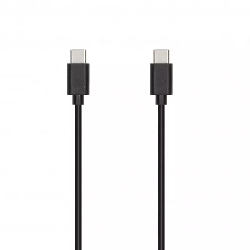 SEEK TOTI caricabatterie da parete 20W Type-C PD con cavo dati Type-C a Type-C, 1 m PVC 3A, nero