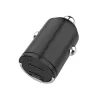 SEEK TOTI caricabatterie auto fast 40W doppia porta Type-C, nero