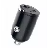 SEEK TOTI caricabatterie auto fast 40W doppia porta Type-C, nero