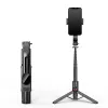SEEK TOTI selfie stick con supporto treppiede leggero L12-B, nero