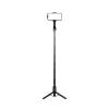 SEEK TOTI selfie stick con supporto treppiede leggero L12-B, nero
