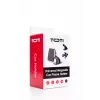 SEEK TOTI supporto magnetico quadrato per auto con montaggio adesivo 3M, nero