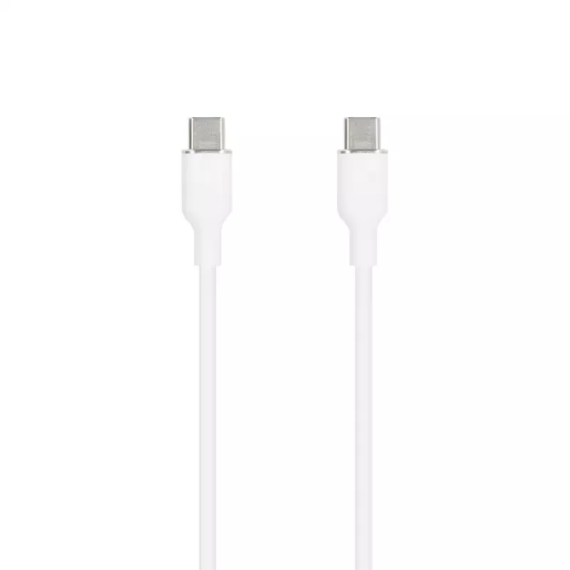 SEEK TOTI USB-C a USB-C cavo in silicone 1m 3A bianco