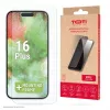 TOTI Tempered Glass 2D Screen Protector Full Cover per iPhone 16 Plus/15 Plus trasparente