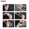 TOTI PREMIUM Pellicola protettiva in vetro temperato 3D Full Cover per Apple iPhone 16 Plus / 15 Plus