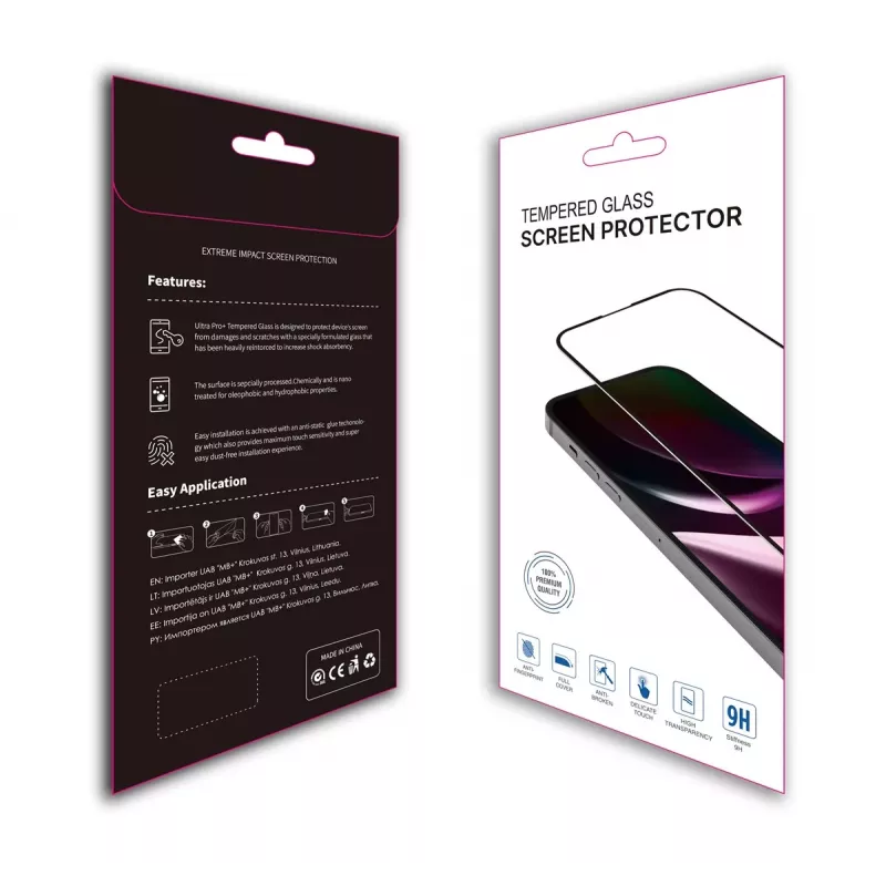 VAZOTEL Crystal Clear Screen Protector per iPhone 13/13 Pro/14/16e
