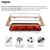 TOTI PREMIUM Pellicola protettiva in vetro temperato 3D Full Cover per Apple iPhone 17 Pro Max