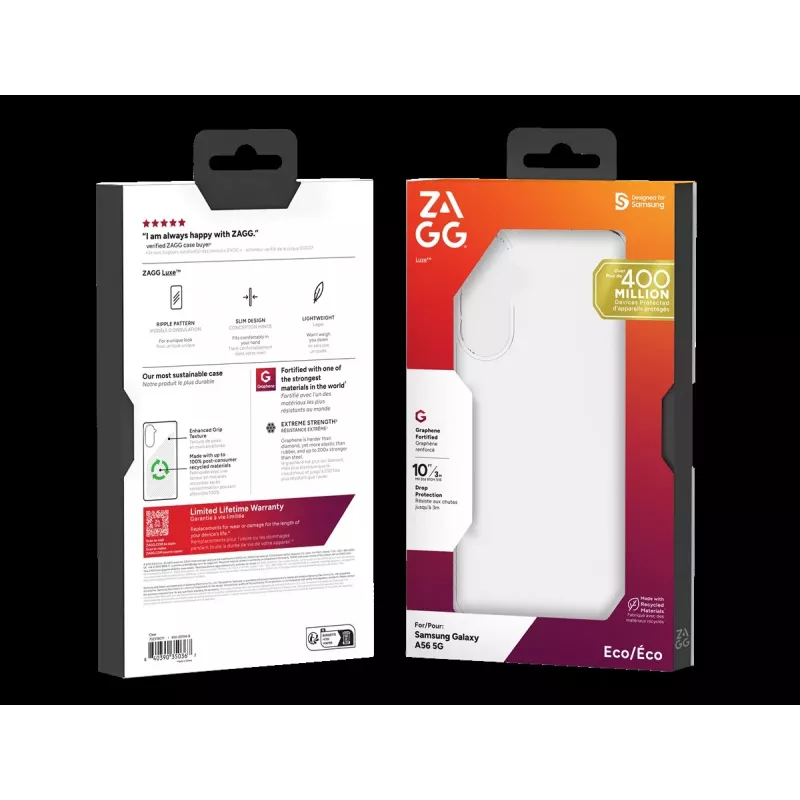 ZAGG Protection Bundle per Samsung Galaxy A56: custodia e protezione display