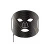 Lunni Maschera facciale LED in silicone con luce LED a 7 colori e infrarosso vicino nero