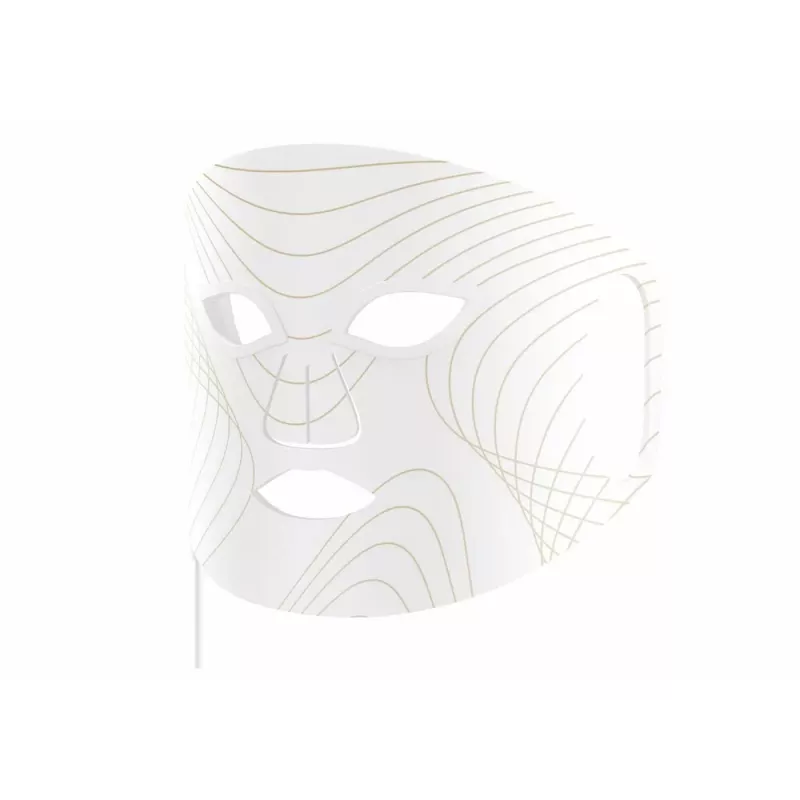 Lunni Maschera facciale LED in silicone con luce LED a 7 colori e infrarosso vicino bianco
