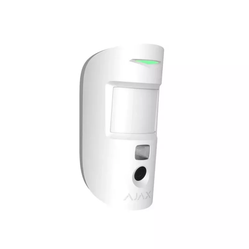 AJAX MotionCam Indoor (PhOD) White - Rilevatore di movimento PIR con telecamera