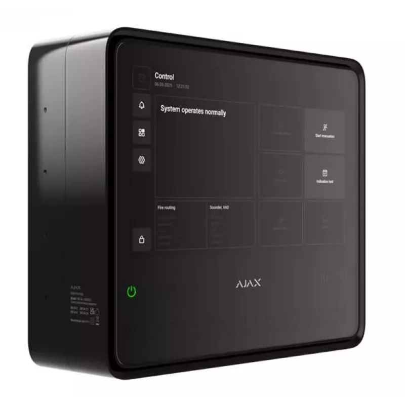 AJAX EN54 Fire Hub Jeweller - nero