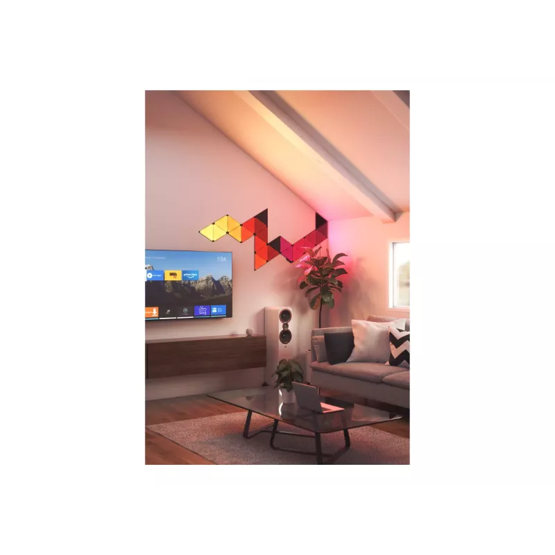 Nanoleaf Shapes Triangoli neri Starter Kit (9 pannelli) 42W WiFi