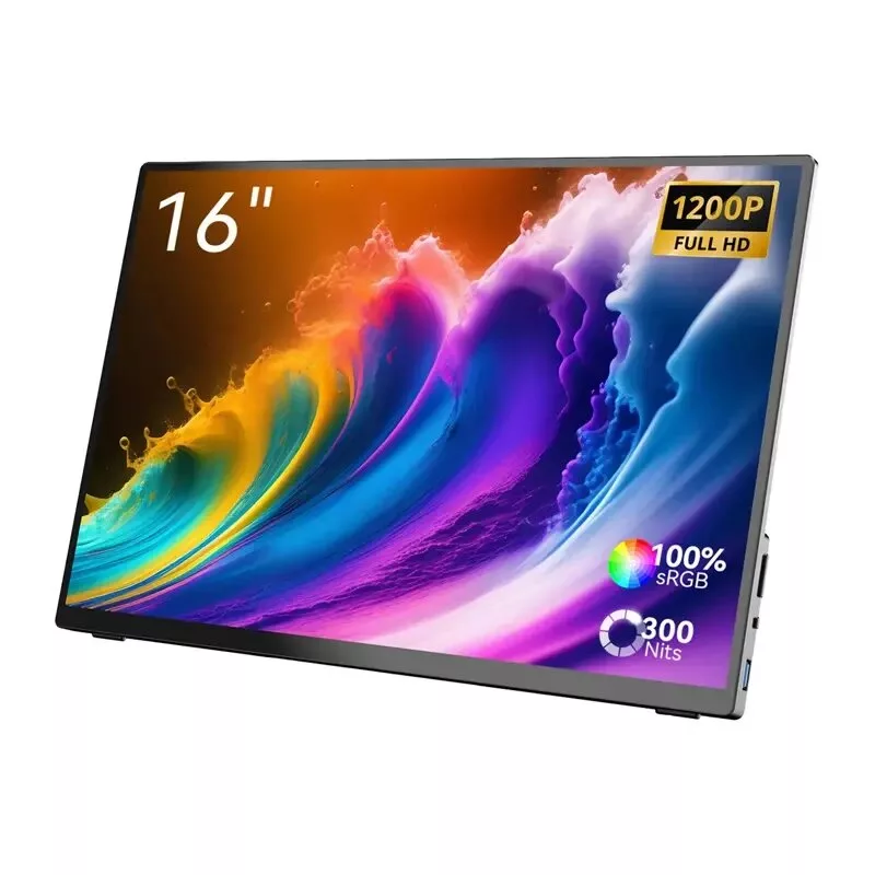 MINIX SF16T monitor portatile touchscreen da 16 pollici, 120 Hz, 16:10, 100% sRGB