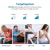 RENPHO massaggiatore ad aria per piedi e polpacci con calore - grigio/nero