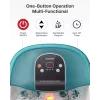 RENPHO massaggiatore per pediluvio X002 con calore, bolle, vibrazione e terapia a luce rossa