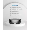 RENPHO Eyeris View massaggiatore oculare con calore, compressione, vibrazione, Bluetooth, USB-C, pieghevole, grigio
