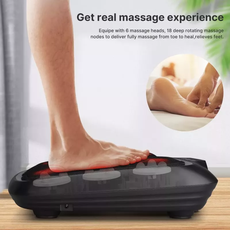 RENPHO massaggiatore plantare Shiatsu FM062 - nero/grigio