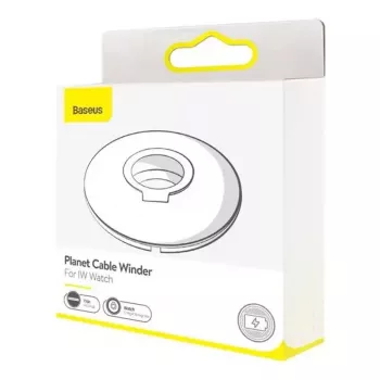 BASEUS ACSLH-02 organizer / supporto per caricabatterie Apple Watch (bianco)