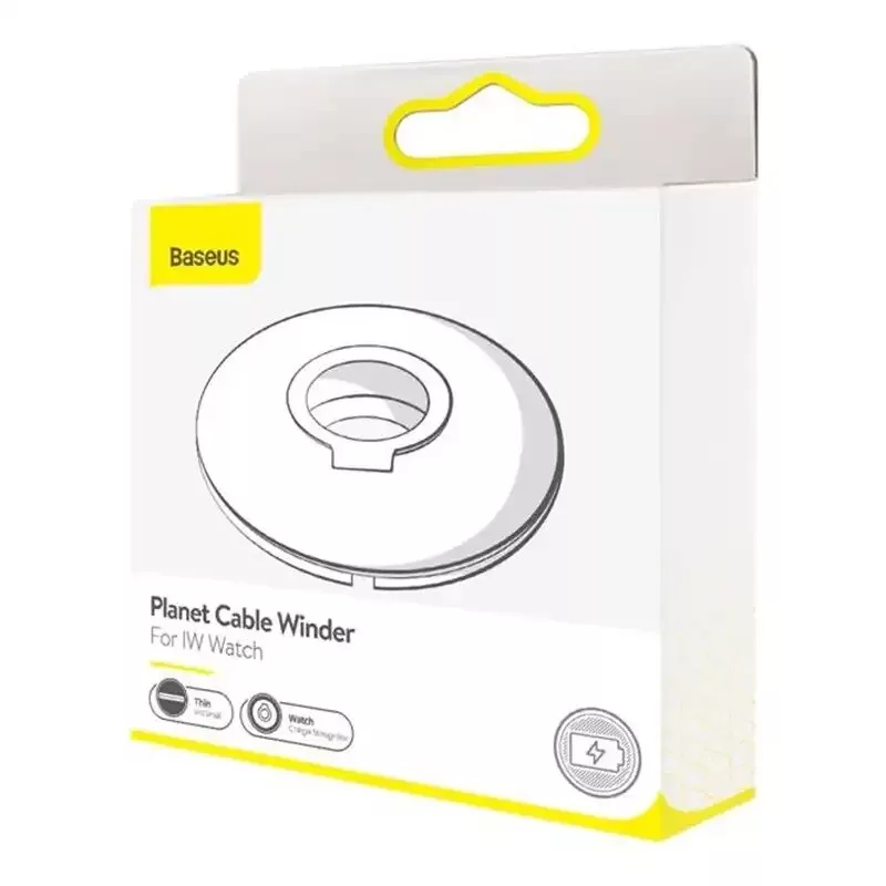 BASEUS ACSLH-02 organizer / supporto per caricabatterie Apple Watch (bianco)