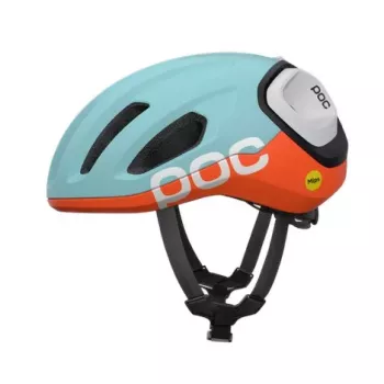POC Amidal casco da bici da corsa - Lead Blue Matt - M (54-59 cm)
