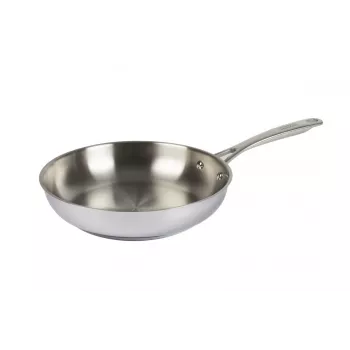 Padella Kuhn Rikon ALLROUND antiaderente 24 cm – acciaio inox 18/10, adatta induzione, adatta forno fino a 240°C