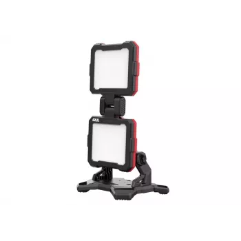LED LENSER Lampada da lavoro LED a batteria 3157CA 20V, 2000 lumen, Bianco freddo, Solo dispositivo